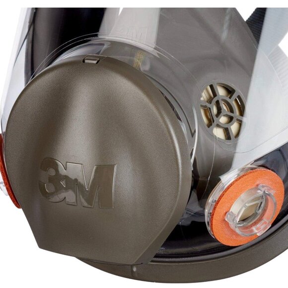 3M Full Face Respirator 6700 Small+ Multi Gas Organic Vapor P100 Cartridge 60923 - Picture 4 of 16